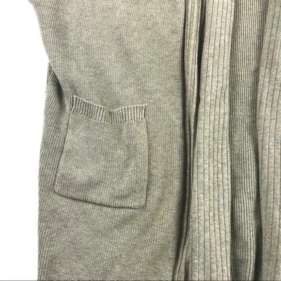 Nurture Oversized Cardigan Open Front Beige - Picture 3 of 4